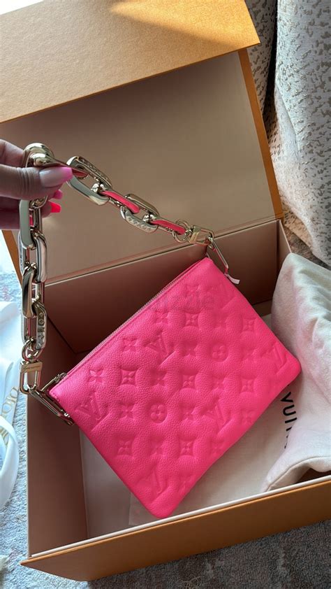 louis vuitton pink coussin|louis vuitton denim coussin.